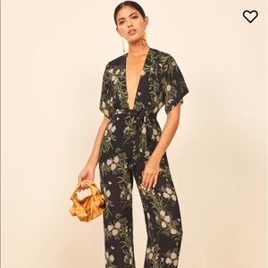 Reformation Lemongrass Jumpsuit